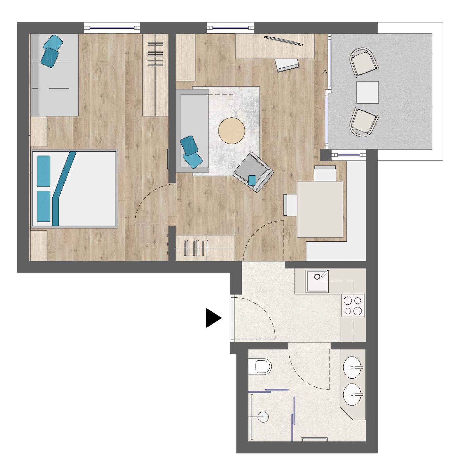 Pale Apartment Fiss