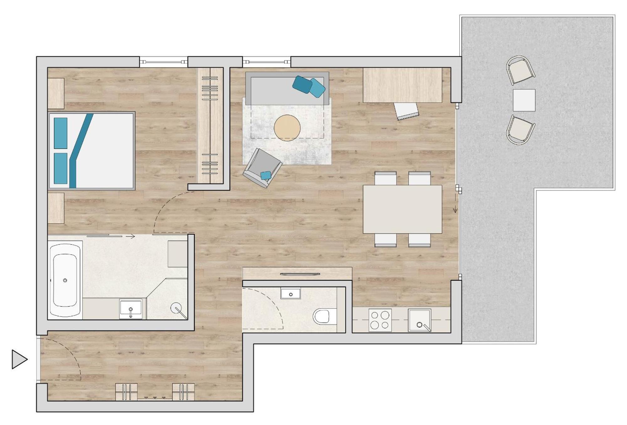 Pale Apartment